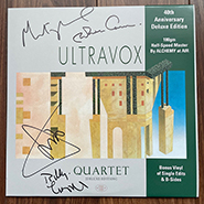 Ultravox Quartet Deluxe Edition out now, win fully signed copies