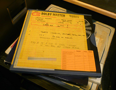 Ultravox production masters