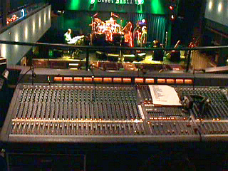 Mixing desk - what a lot of knobs!
